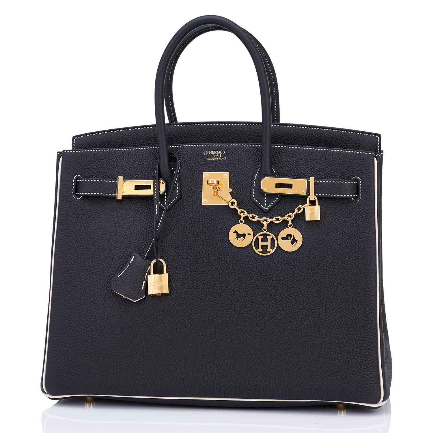 Women's or Men's Hermes HSS Birkin Black Craie 