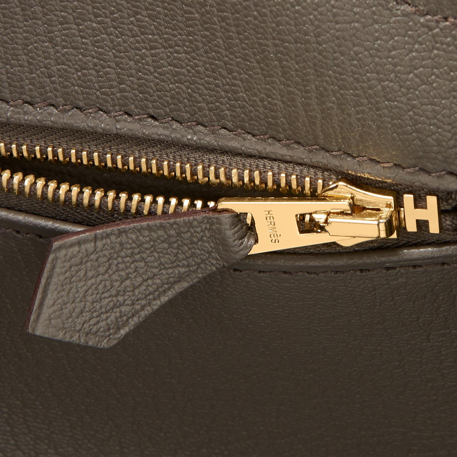 Hermes HSS Tri-Color Birkin Gris Tourterelle Etoupe Etain 35cm Bag VIP Exclusive 3