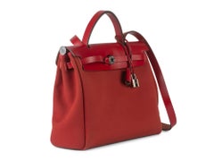 Hermès Hunter Herbag Zip 31 PM Red