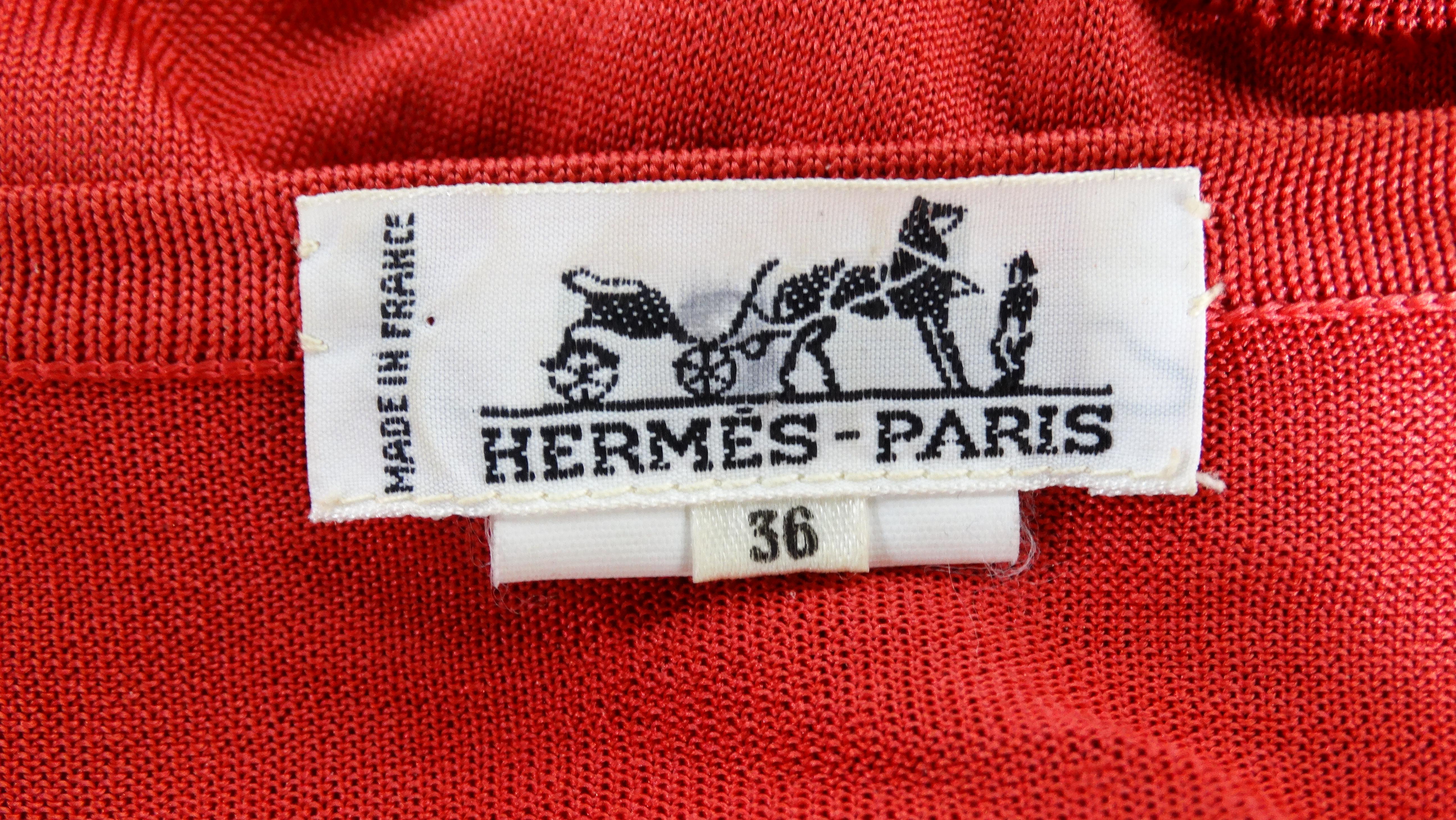 Women's Hermes Hussar Print Silk Cardigan For Sale