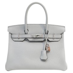 30cm Hermes Himalayan Crocodile Birkin For Sale at 1stDibs