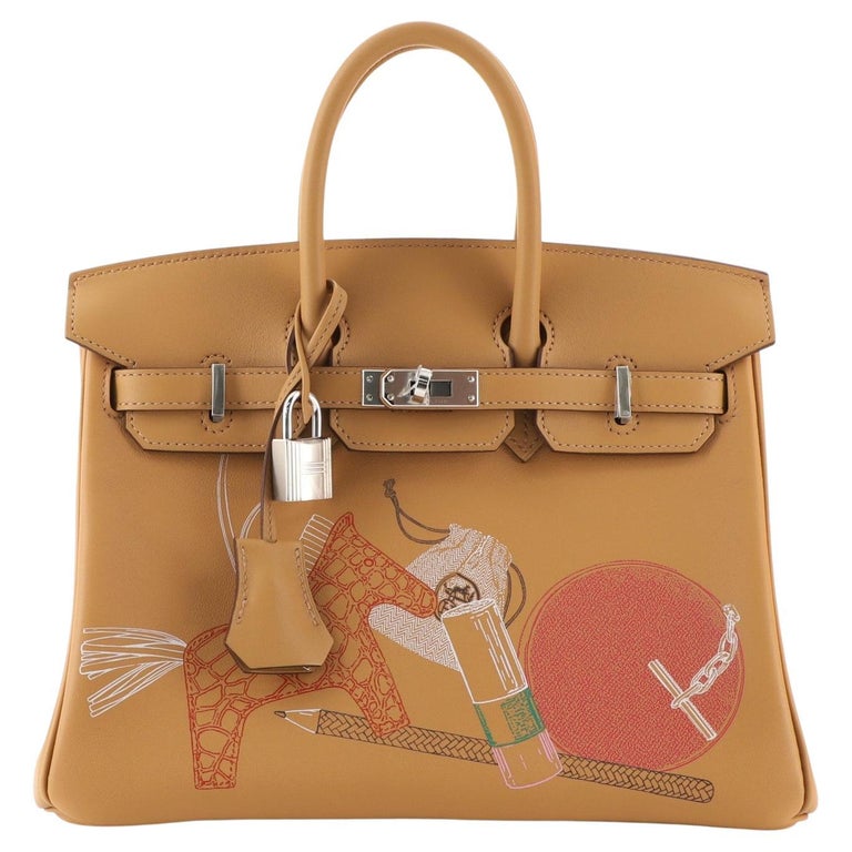 Hermes In and Out Birkin Bag Limited Edition Swift with Palladium
