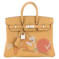 Hermes In and Out Birkin Bag Limited Edition Swift with Palladium Hardware 25