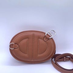 Hermes In-the-Loop 18 Belt Bag Gold Swift Leather Waist Bum Clutch Pouch 2021