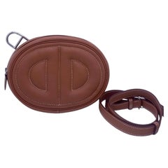 Hermes In-the-Loop 18 Belt Bag Gold Swift Leather Waist Bum Clutch Pouch 2021