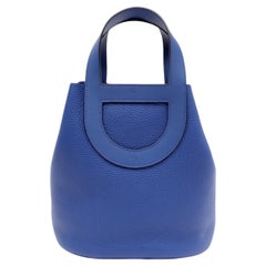 Hermès In-the-Loop 18cm bleu Royal Taurillon Clemence Leather