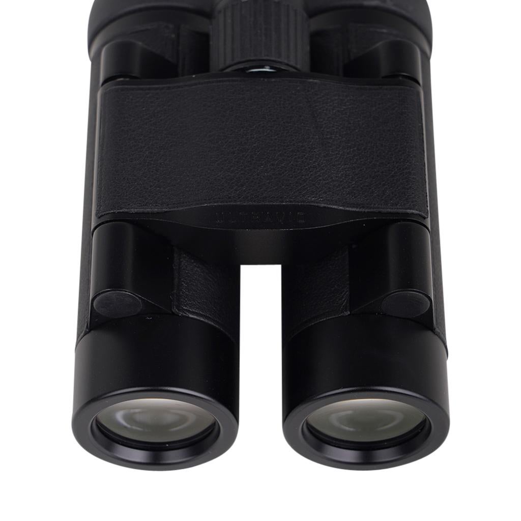Hermes In The Pocket Binoculars Black Swift Leather New For Sale 2