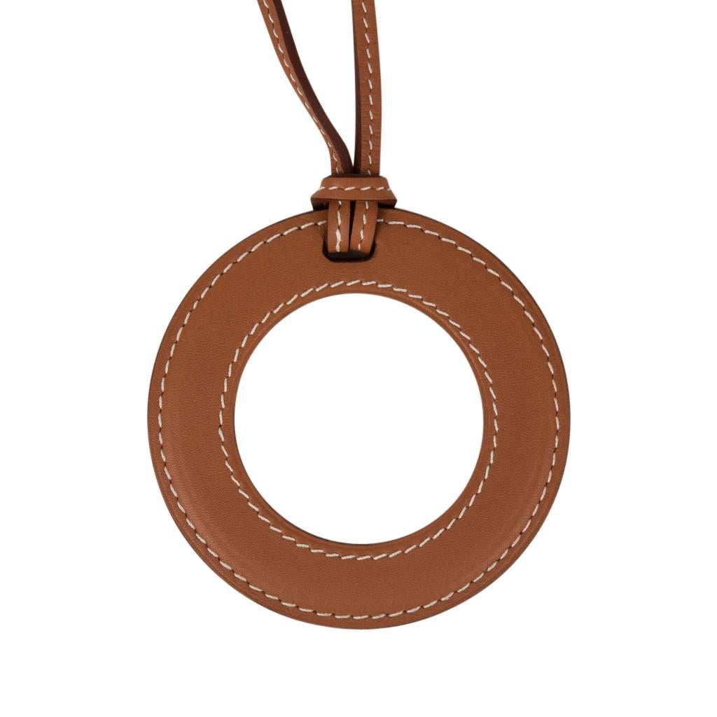 hermes leather necklace