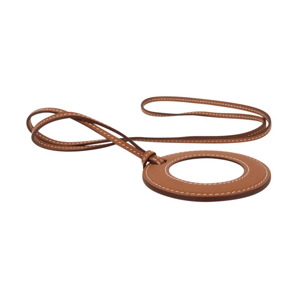 hermes necklace leather