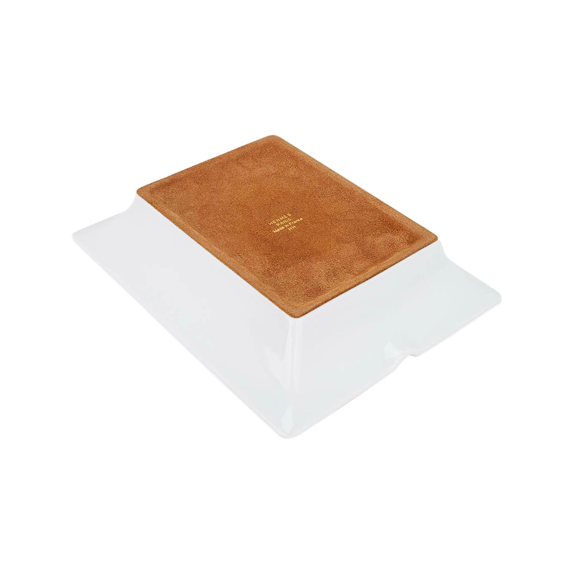 Hermes Index Palmarum Ashtray Soleil Porcelain 4