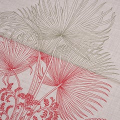 Hermes Index Palmarum Shawl Cashmere Scarf 140 cm New w/Box