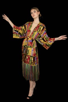 Hermes indoor coat 'Library' 2008s