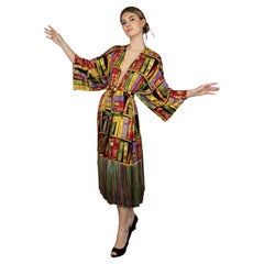 Hermes indoor coat 'Library' 2008s