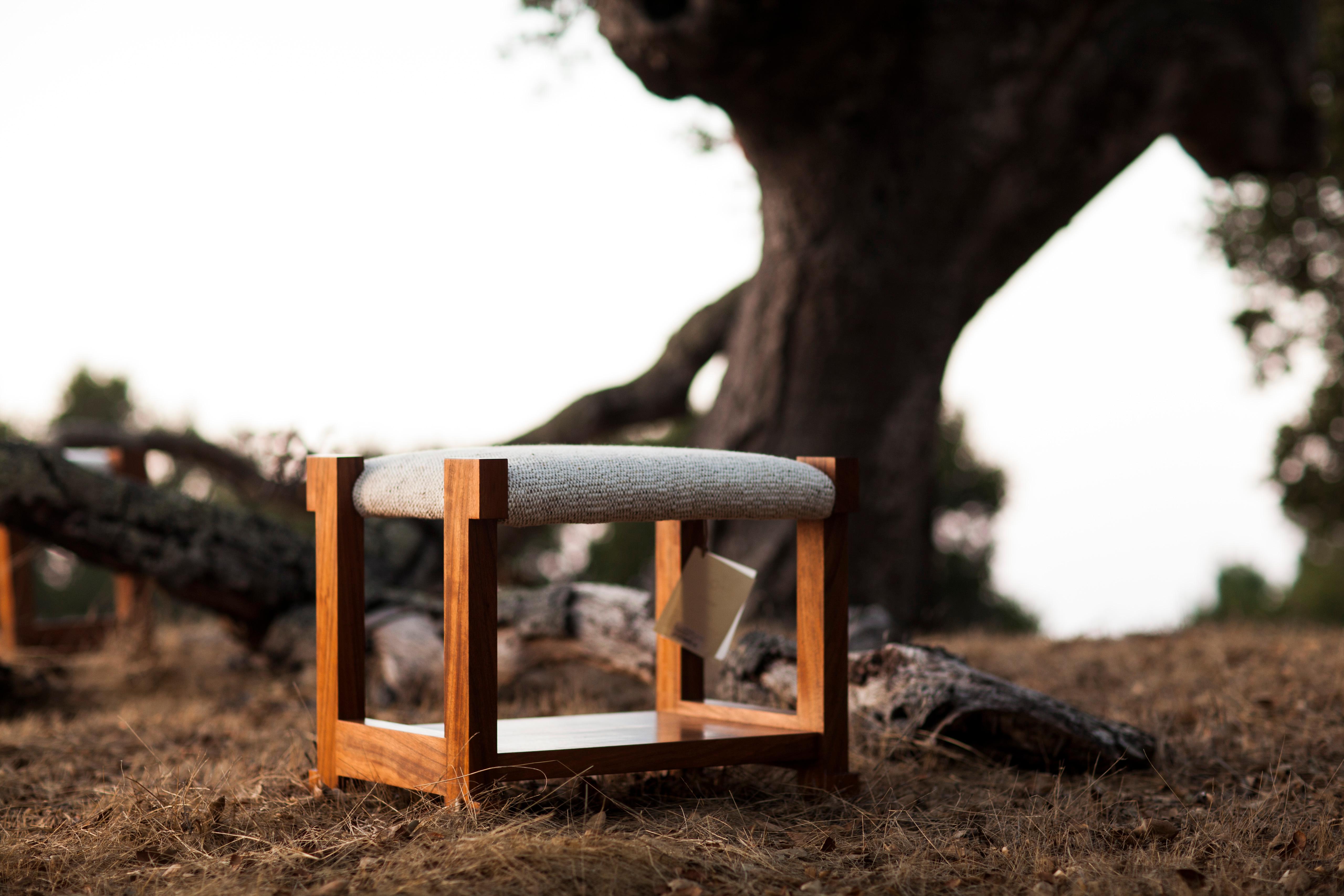 Contemporary Hermes Inspired Herman Stool For Sale