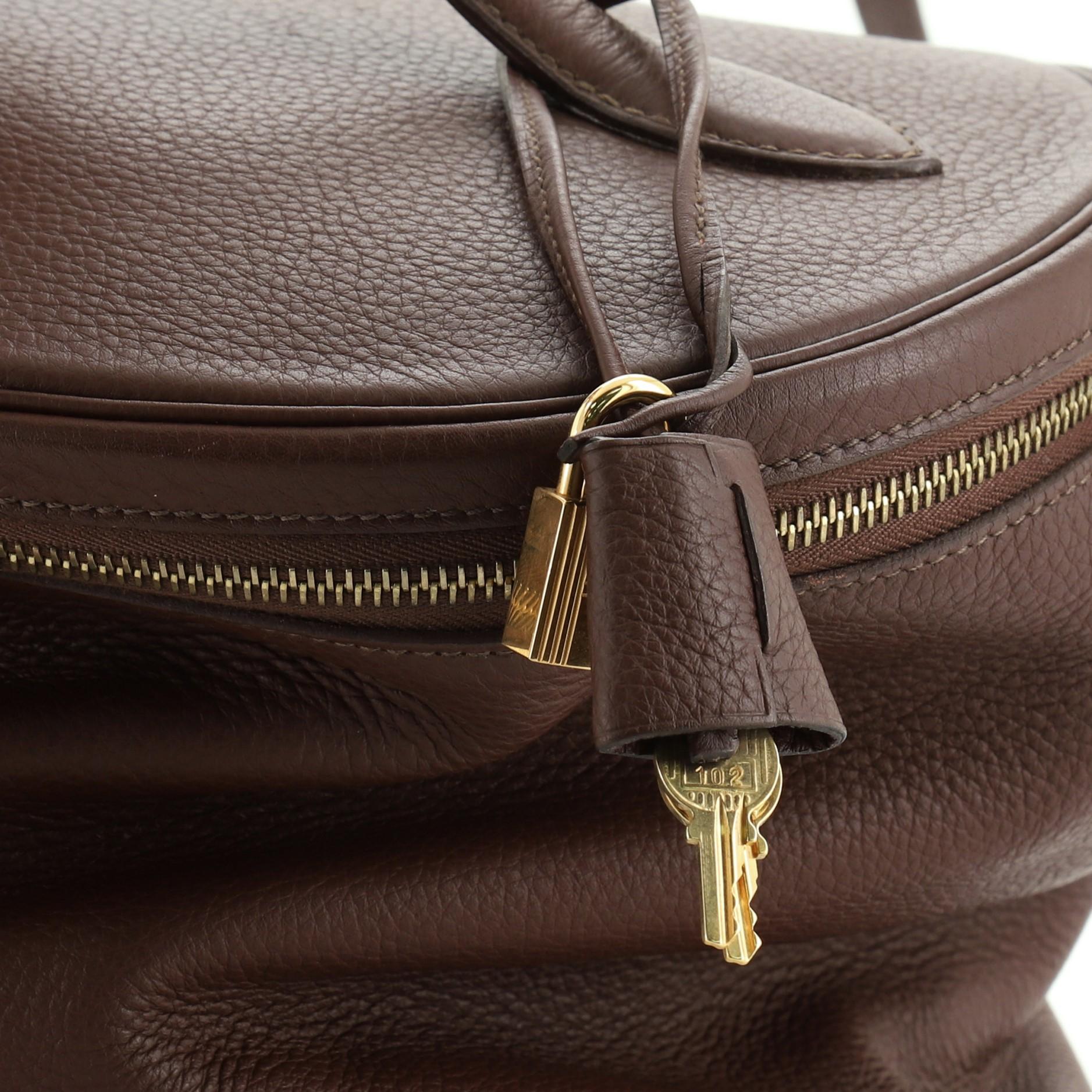 Women's or Men's Hermes Intercity Victoria Travel Case Leather 