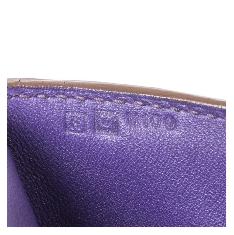 HERMES Iris purple Swift leather TOOLBOX 26 Shoulder Bag 5