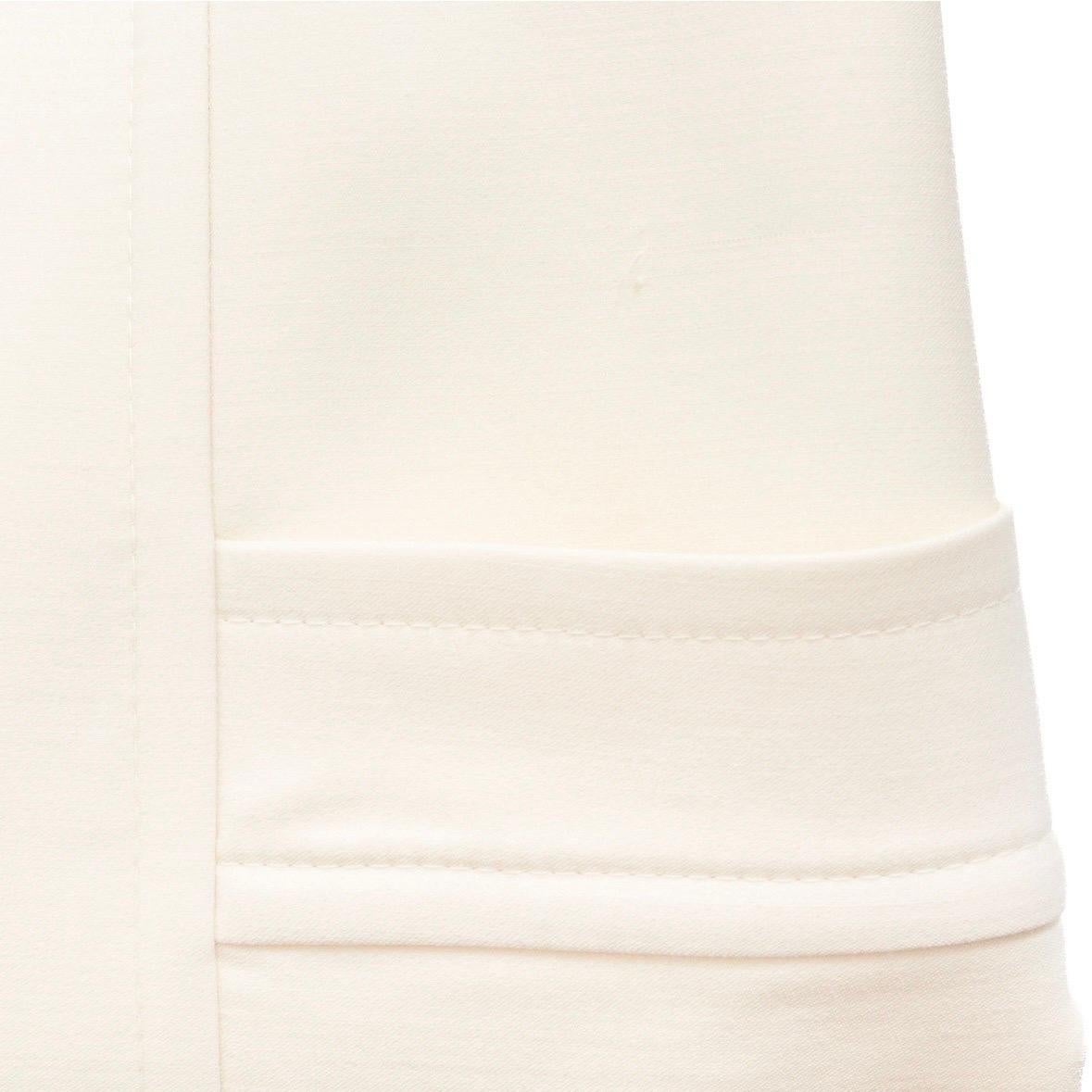 Hermès Ivory Wool Toggle Coat  en vente 8