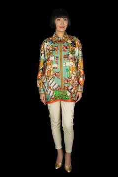 Hermès jacket 'Christophe Colomb découvre l'Amérique' by Martin Margiela 1998s