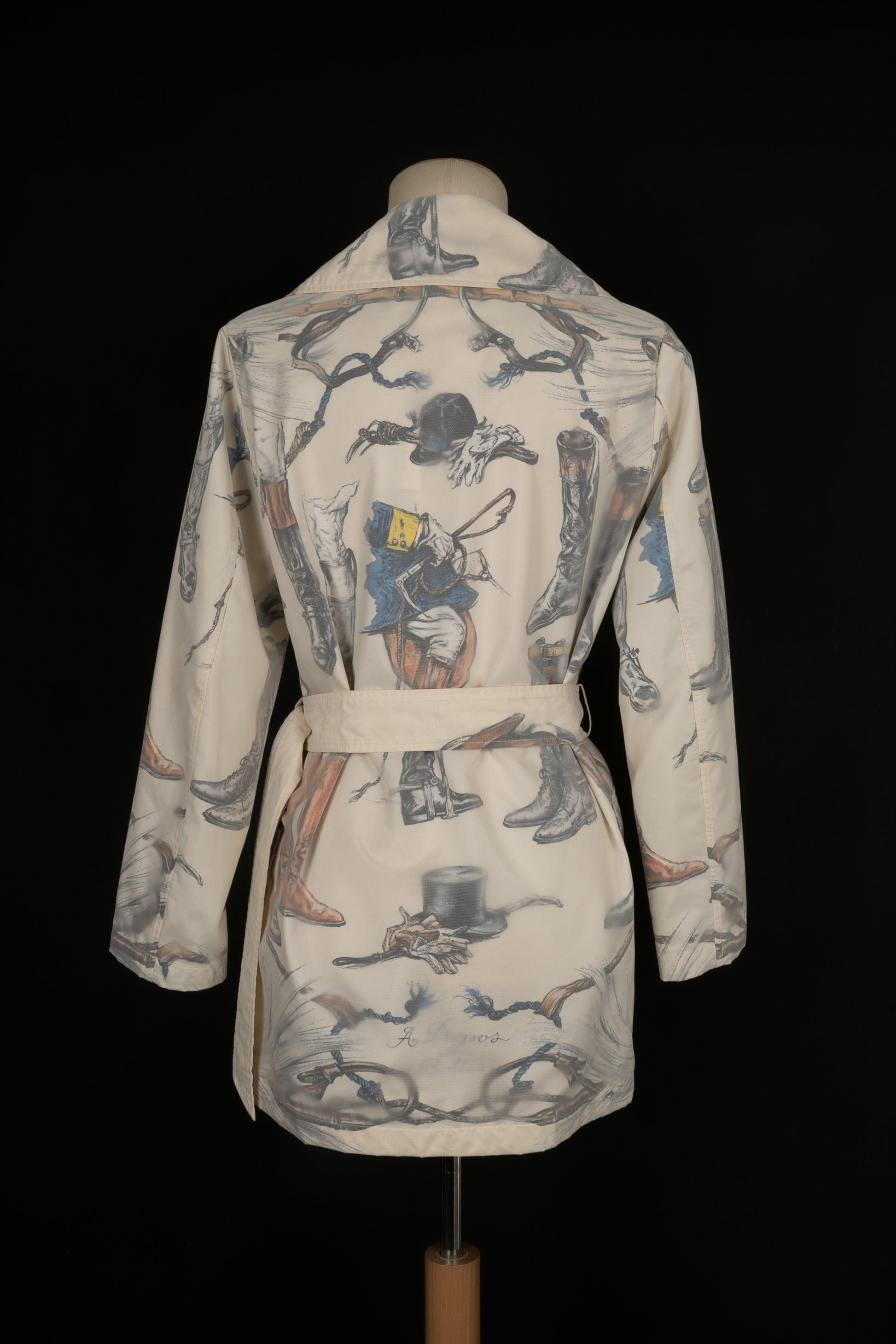 Hermes Jacket Illustrated with 