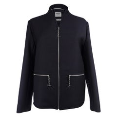 Chaqueta Hermes Marine c/ Cremallera Chaine d'Ancre Tiradores 38 / 6 Nuevo c/ Etiqueta