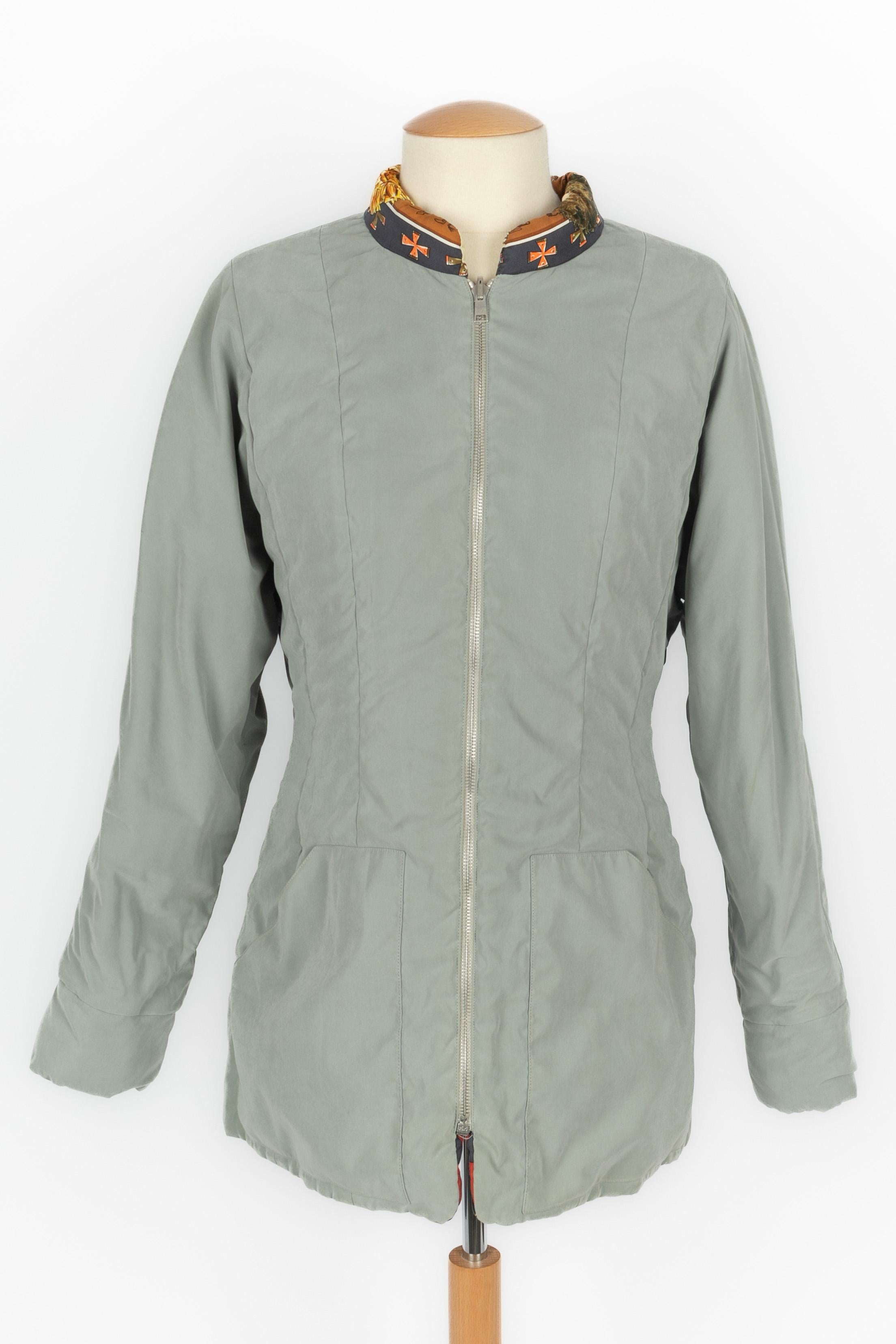 Hermès jacket 'Red men mythology' For Sale 8