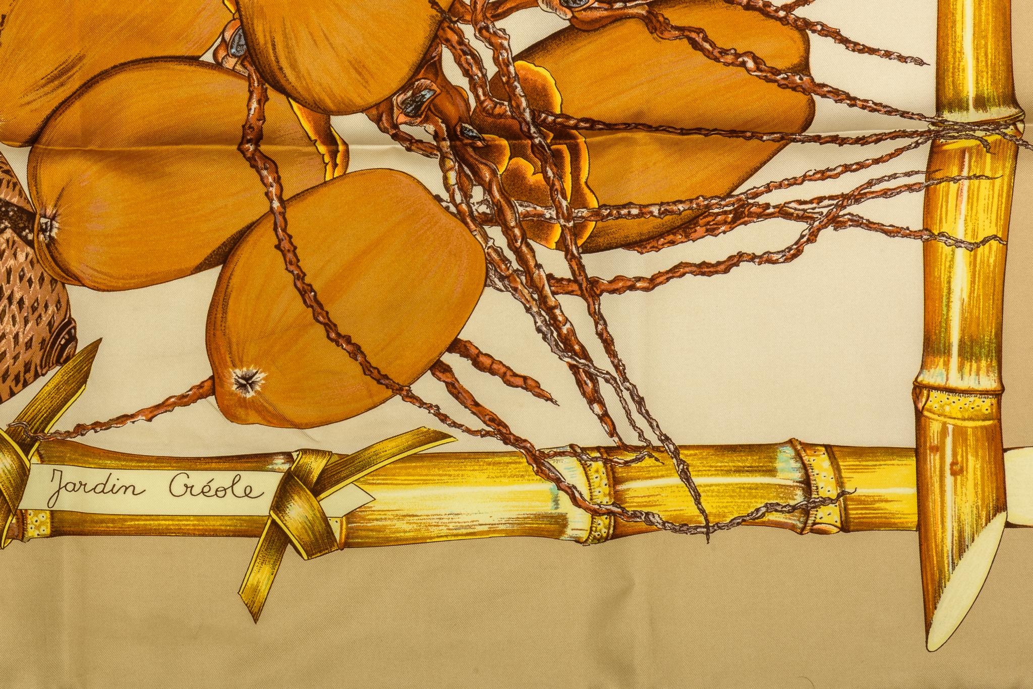 hermes jardin creole scarf