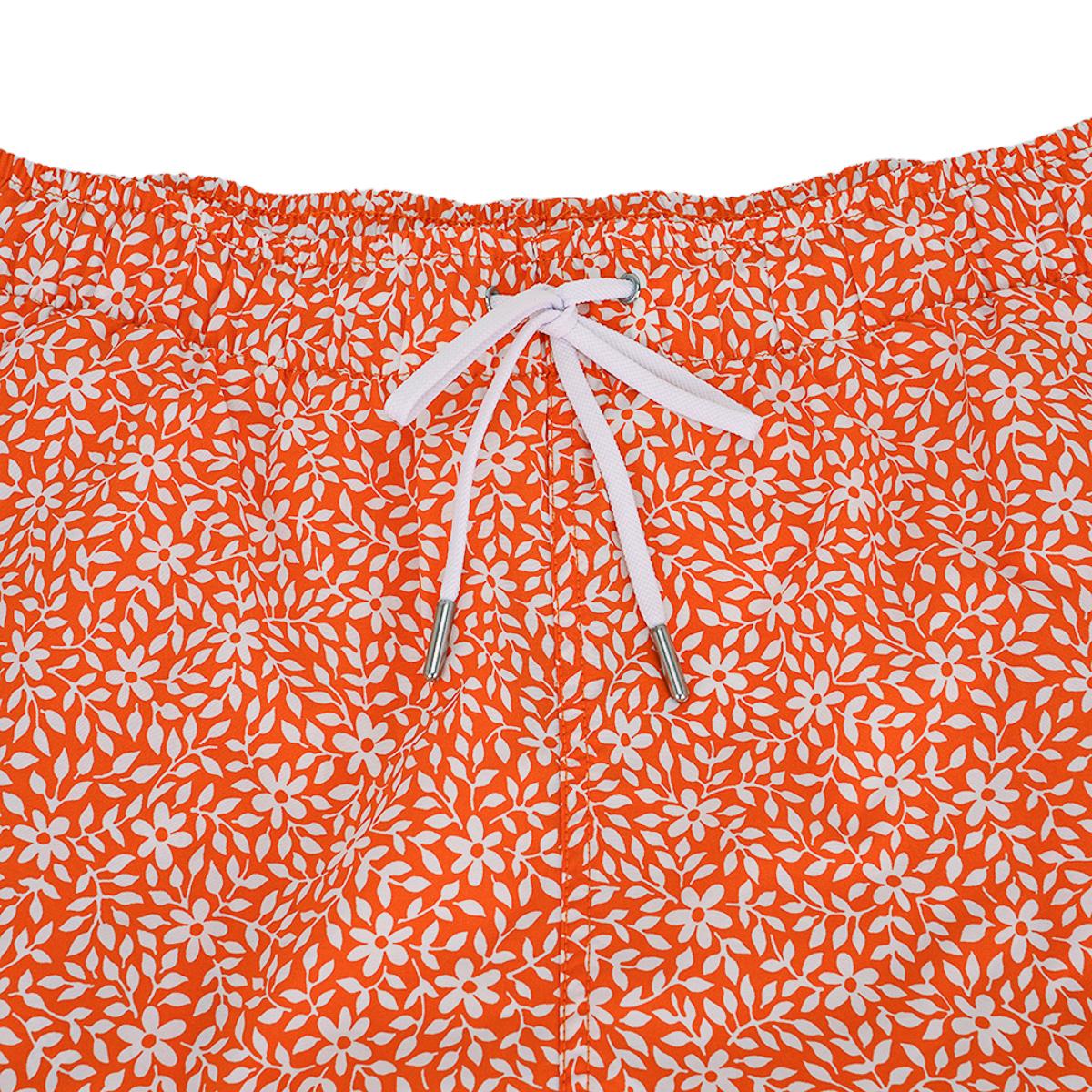 Orange Hermès - Jardin de Calypso pour homme  Malles de bain orange Hermès M en vente