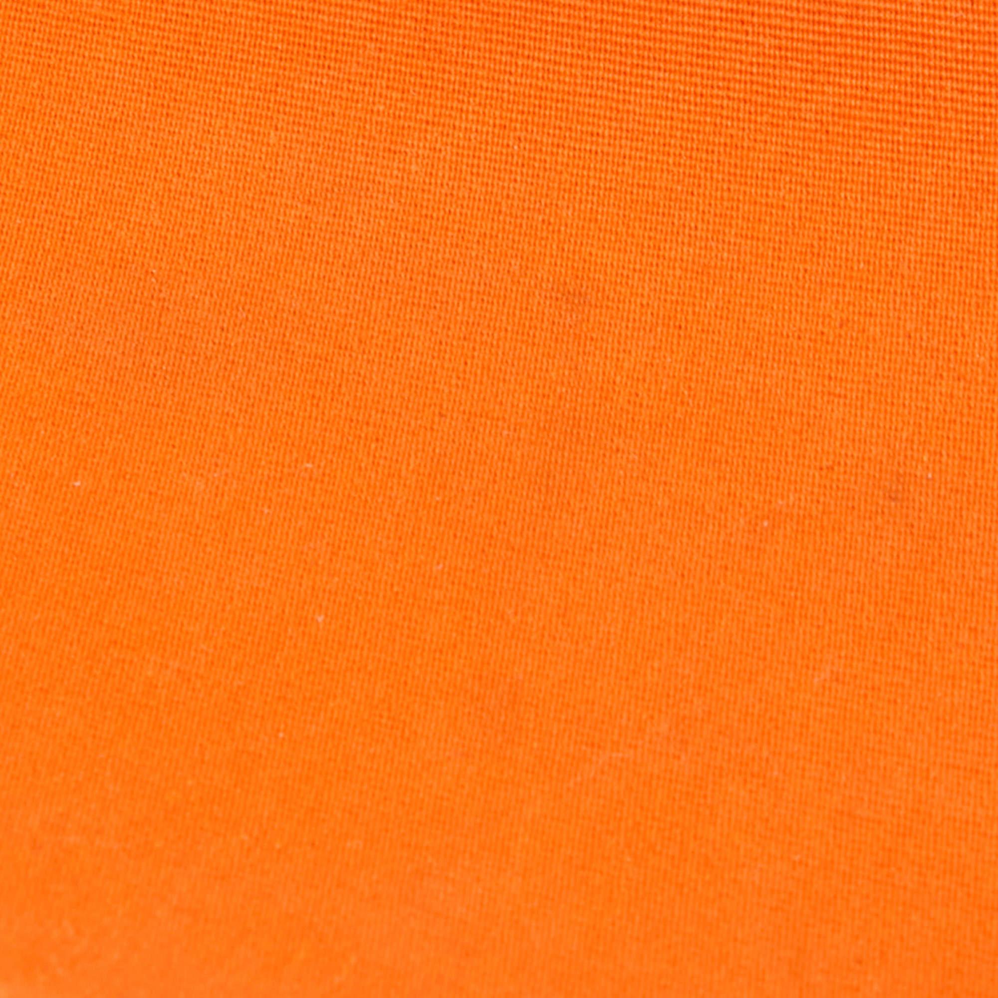 Hermes Jaune D' Or/Orange Canvas and Leather Herbag Zip 39 Bag 6