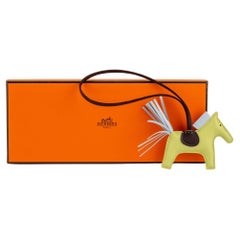 Hermès Jaune PM Grigri Rodeo Charm