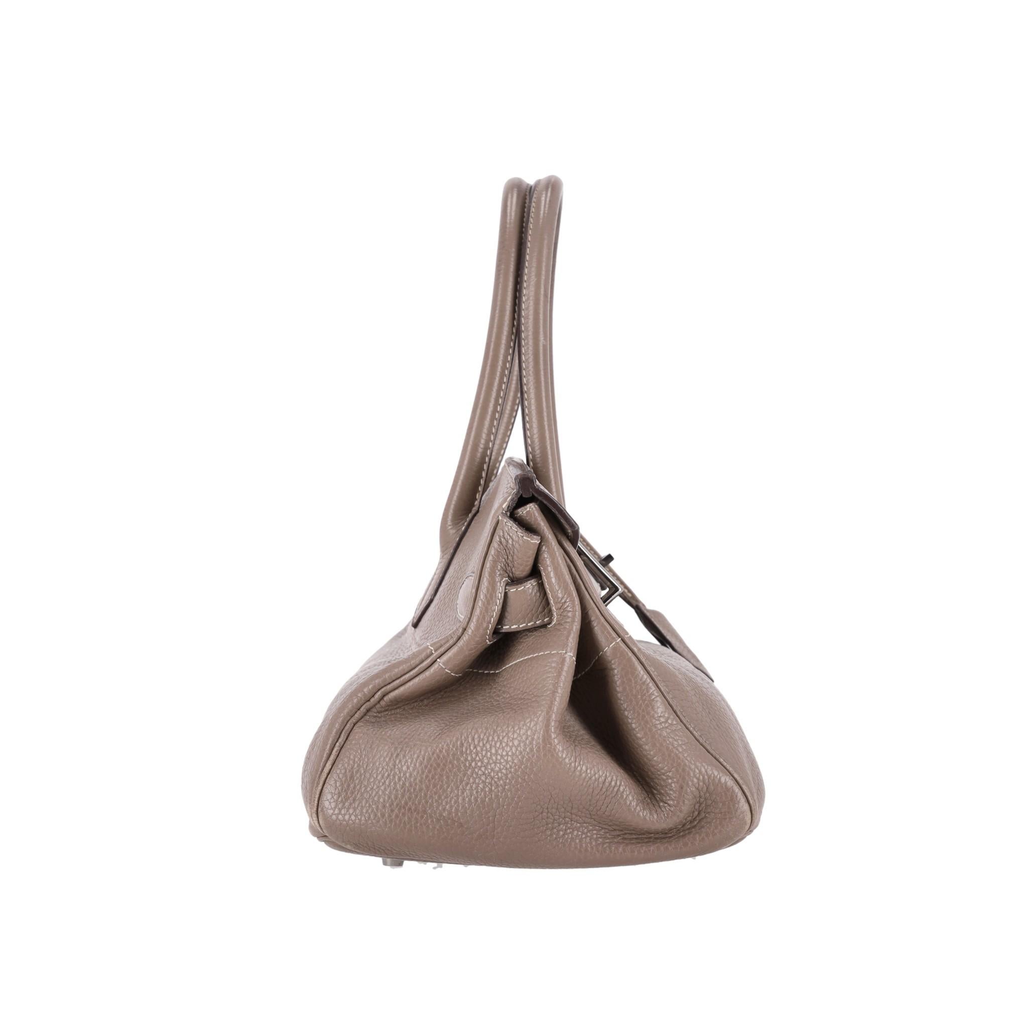 Brown Hermes Jean Paul Gaultier Birkin 42cm Bag