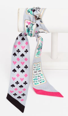 Hermès "Jeu de Cartes" Twilly Medor
