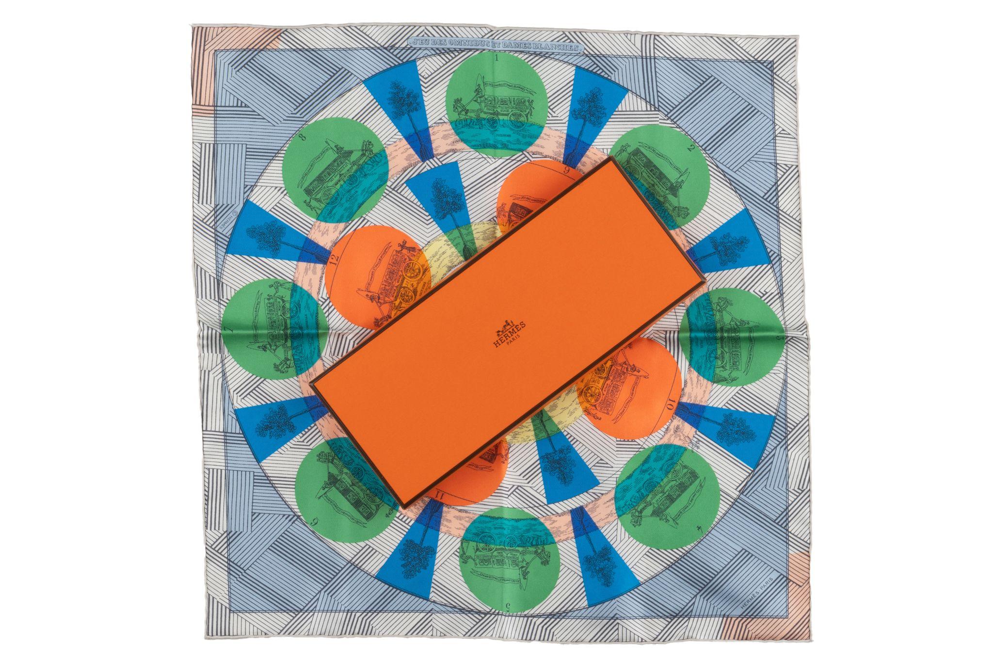 Hermès Jeu des Omnibus et Dames Blanches For Sale at 1stDibs
