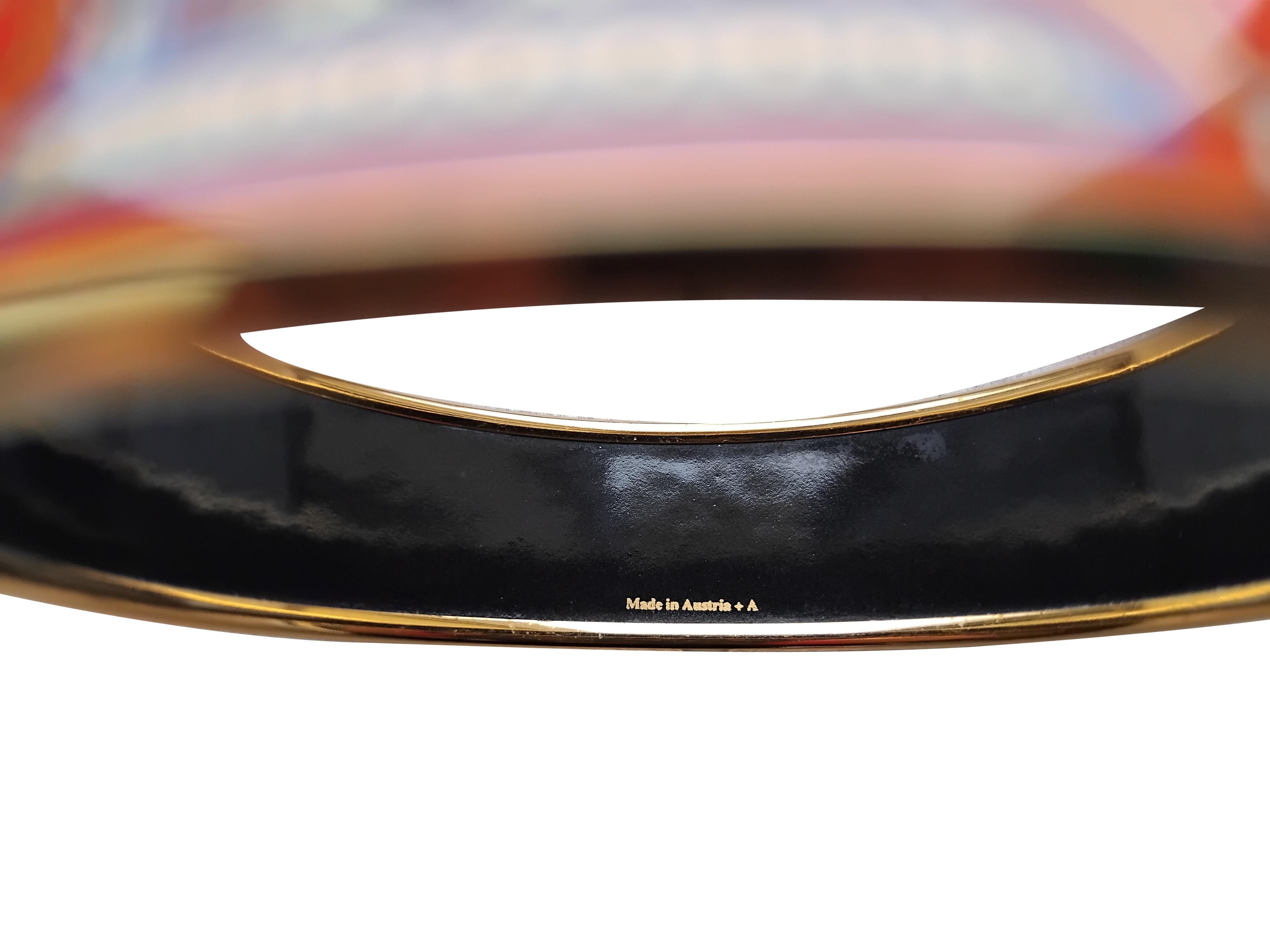 Hermès Jewels Matching Set Bracelet Earrings Greyhound Gold Plated Size 70 For Sale 14