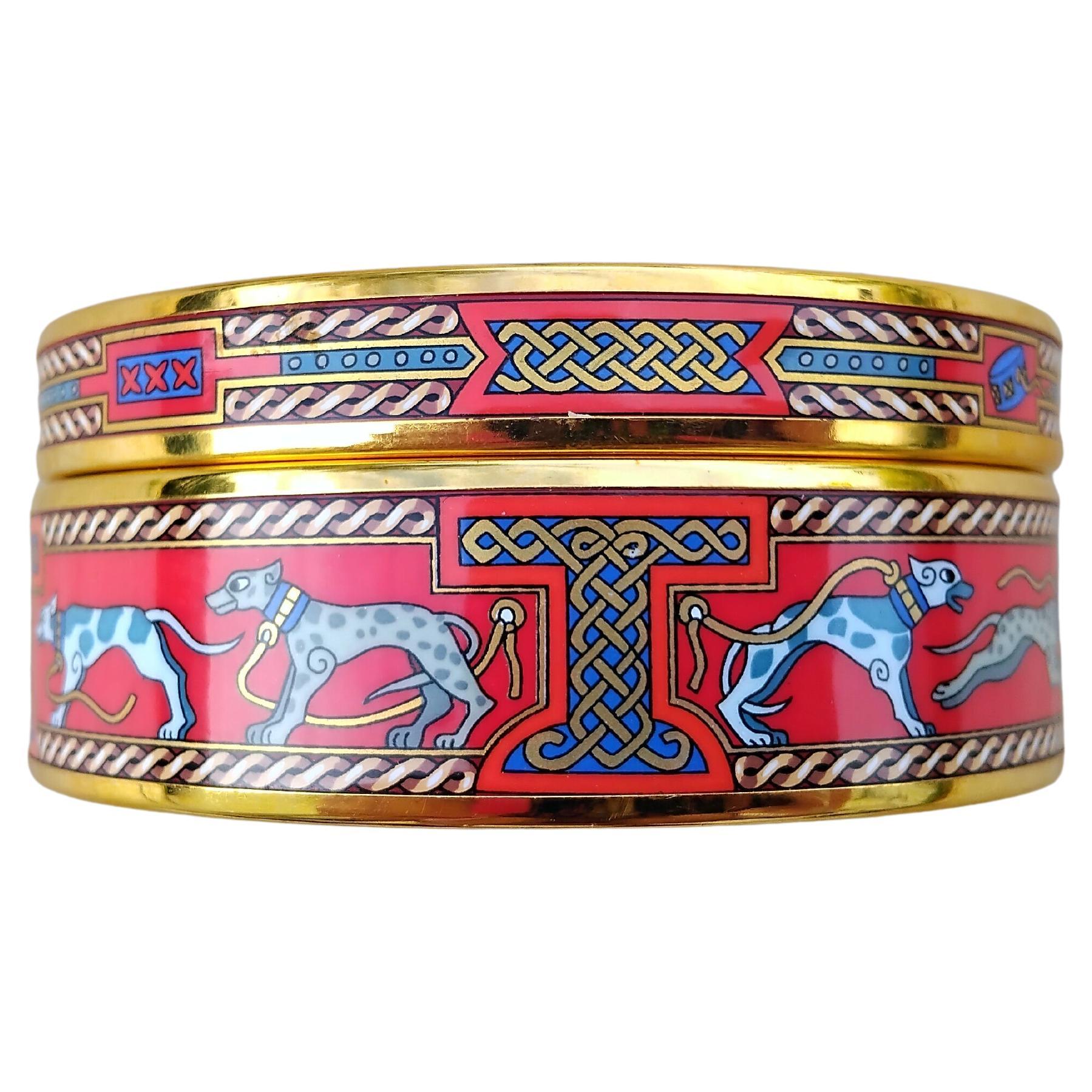 Hermès Jewell Ensemble de Bracelets Boucles d'oreilles Lévrier Or Taille 70 Pour femmes en vente