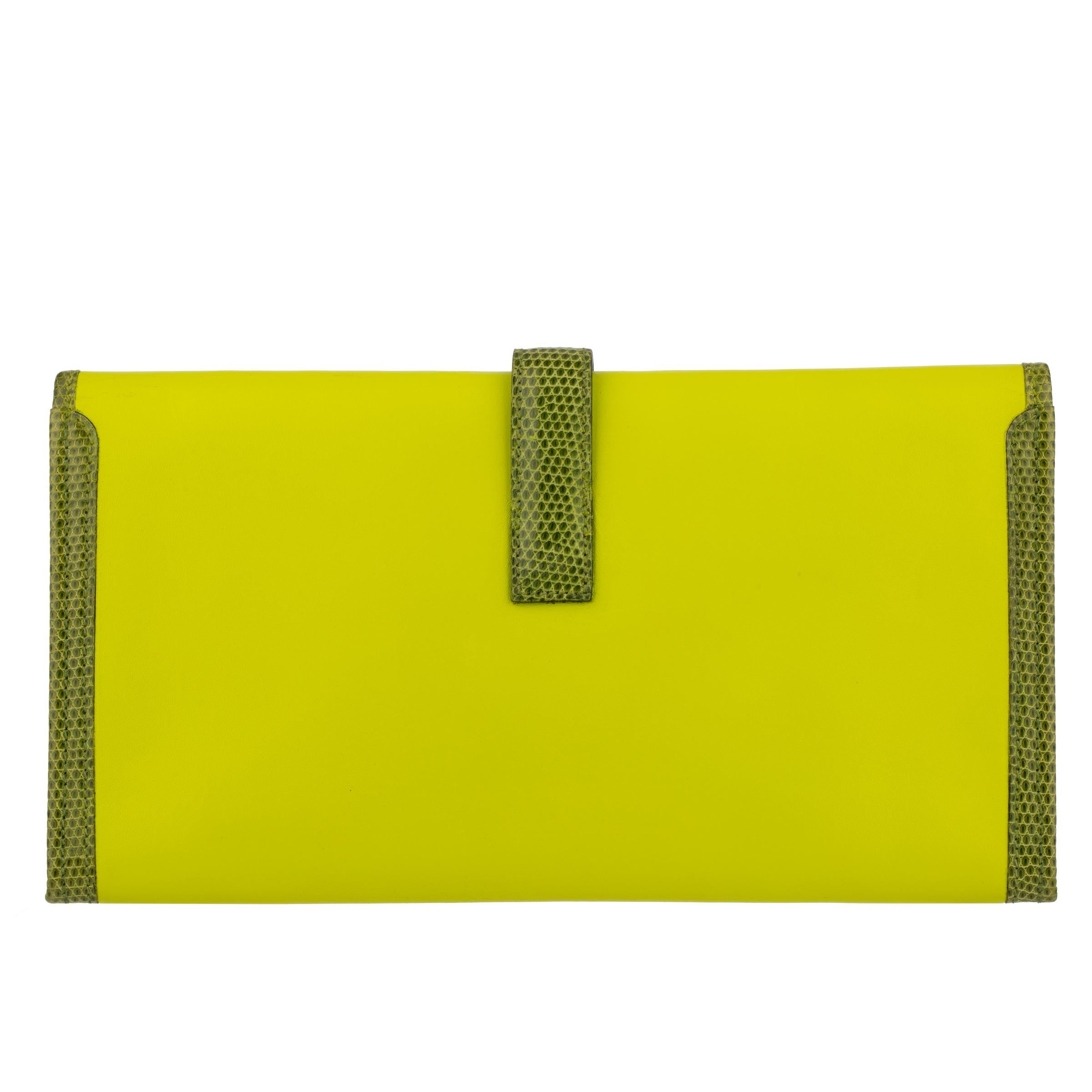 da uomo o donna Hermès Jige 29cm Granny Swift in pelle e finiture in lucertola in vendita