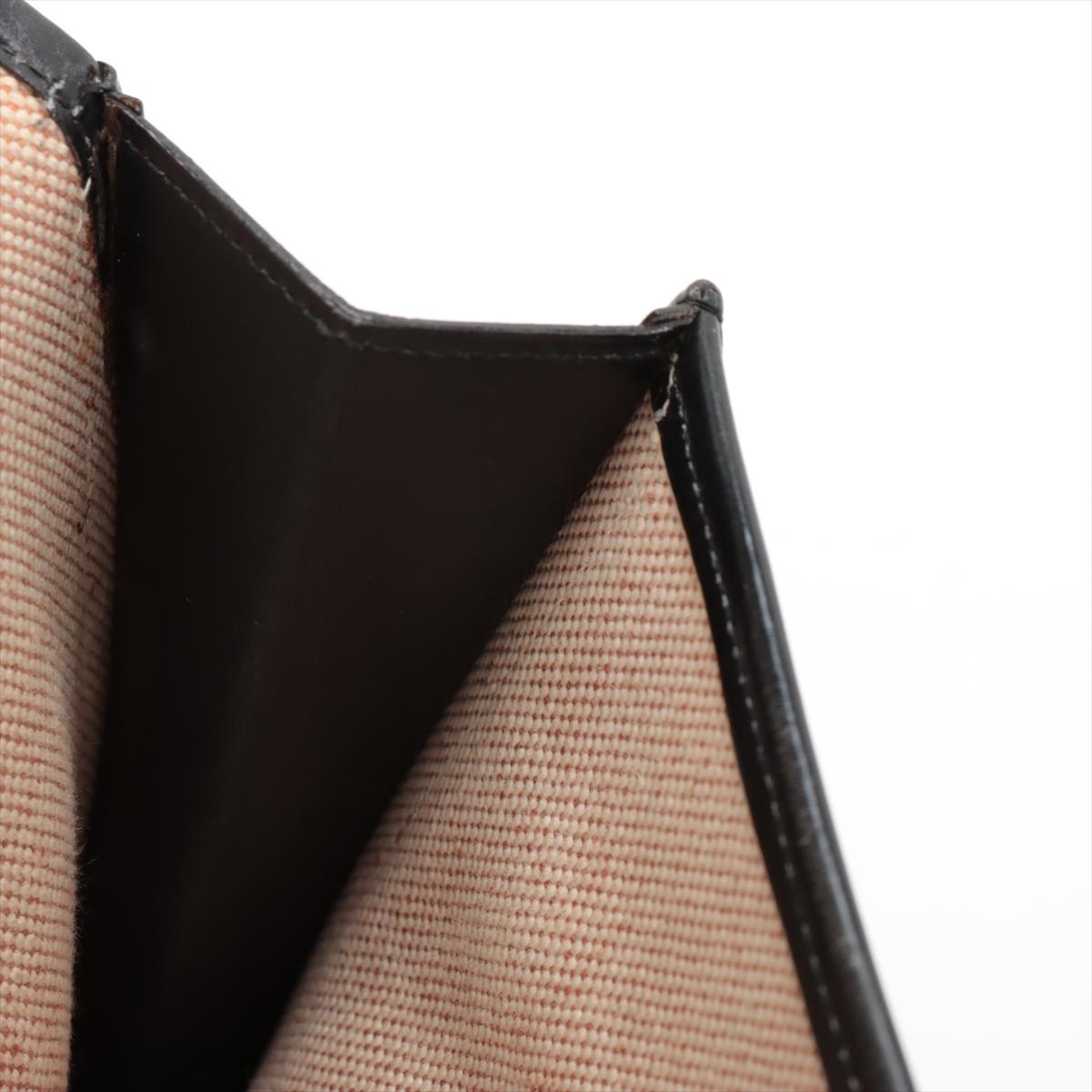 Hermès Jige Box Kalb PM Schwarz im Angebot 5