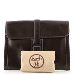 Hermes Jige Clutch Box Calf GM