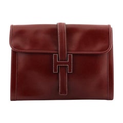 Hermes Jige Clutch Box Calf GM