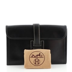 Hermes Jige Clutch Box Calf PM