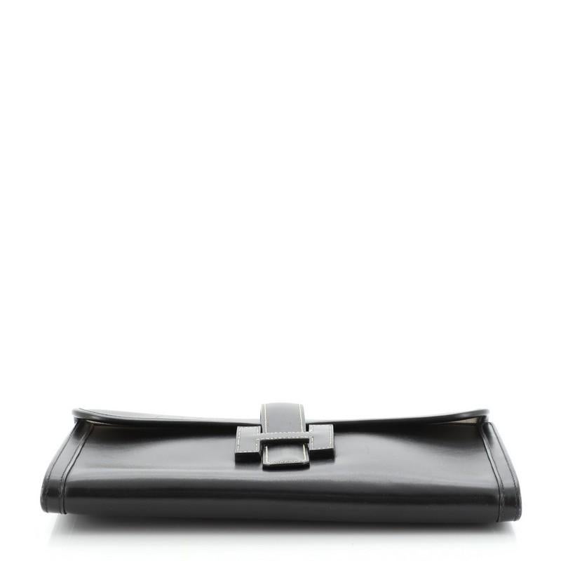 Women's or Men's Hermes Jige Clutch Box Calf PM