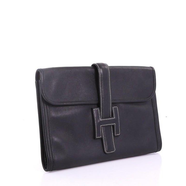 Hermes Jige Clutch Swift 29 at 1stDibs