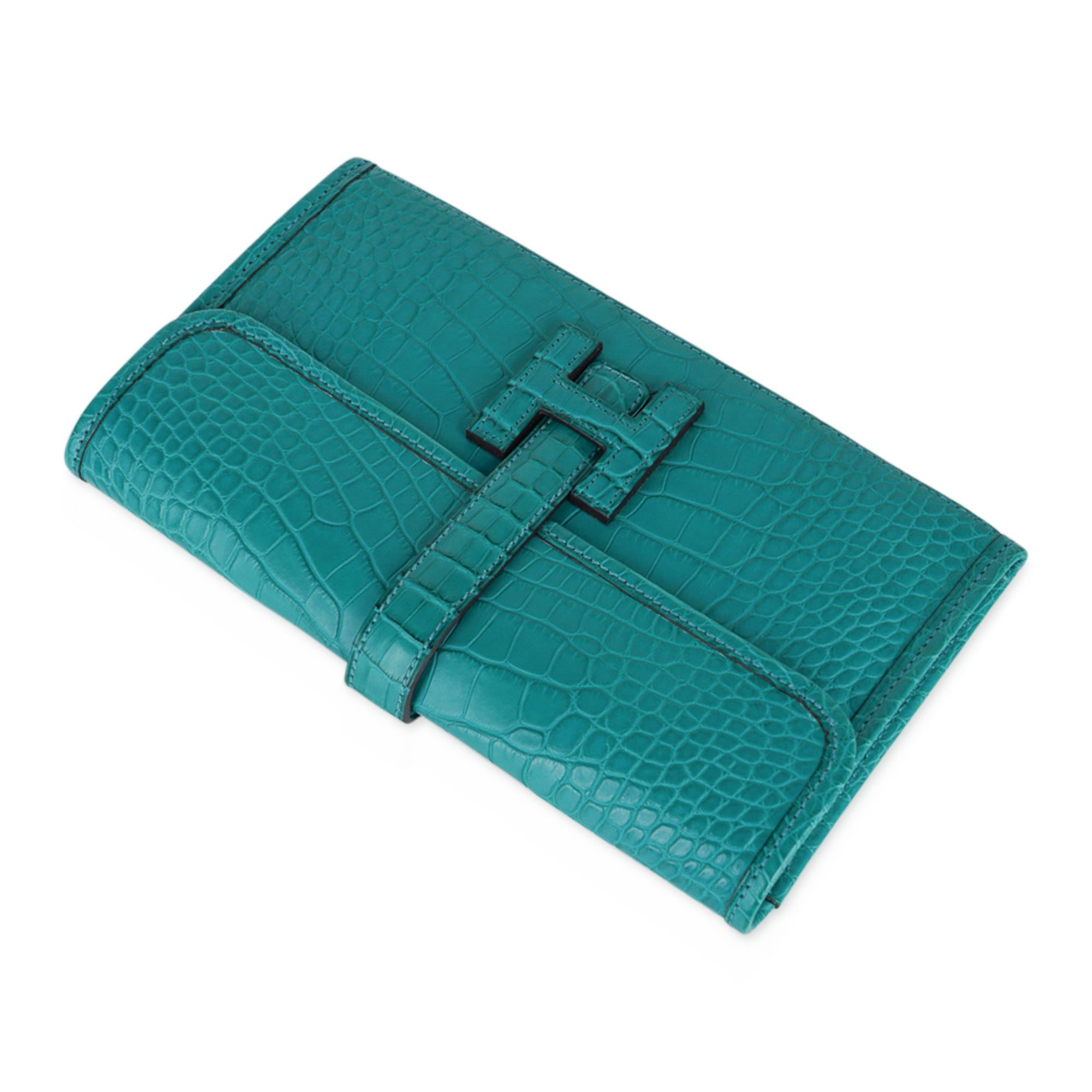 hermes blue alligator wallet