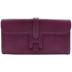 Hermes Jige Elan 29 Swift Leather Clutch