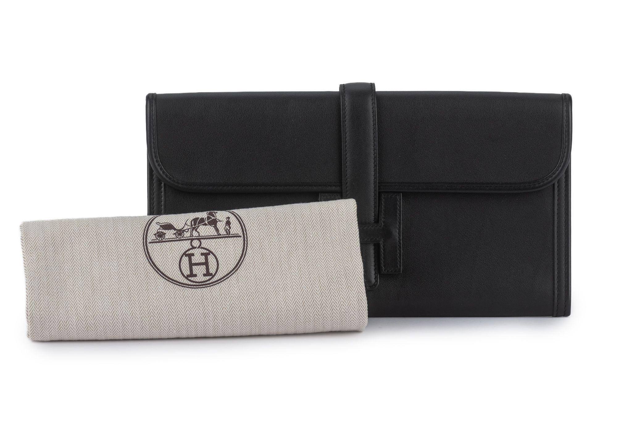 Hermès Jige Elan Black Swift For Sale 4