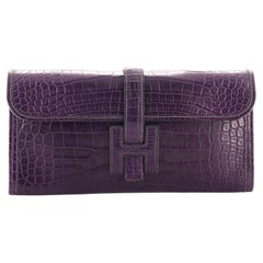 Hermes Jige Elan Clutch Alligator 29