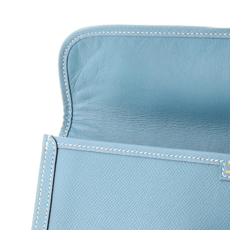 Women's or Men's Hermes Jige Elan Clutch Epsom 29