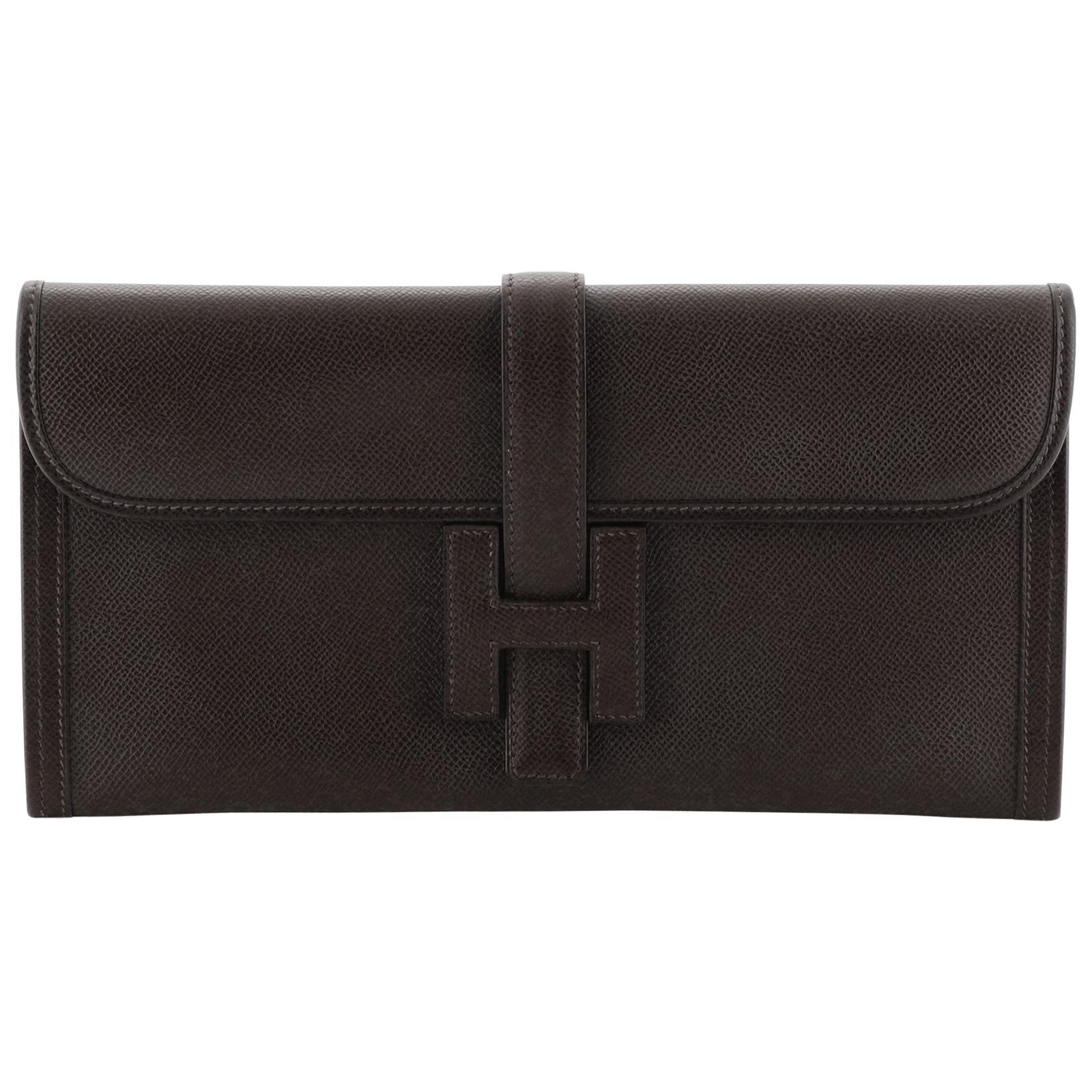 Hermes Jige Elan Clutch Epsom 29