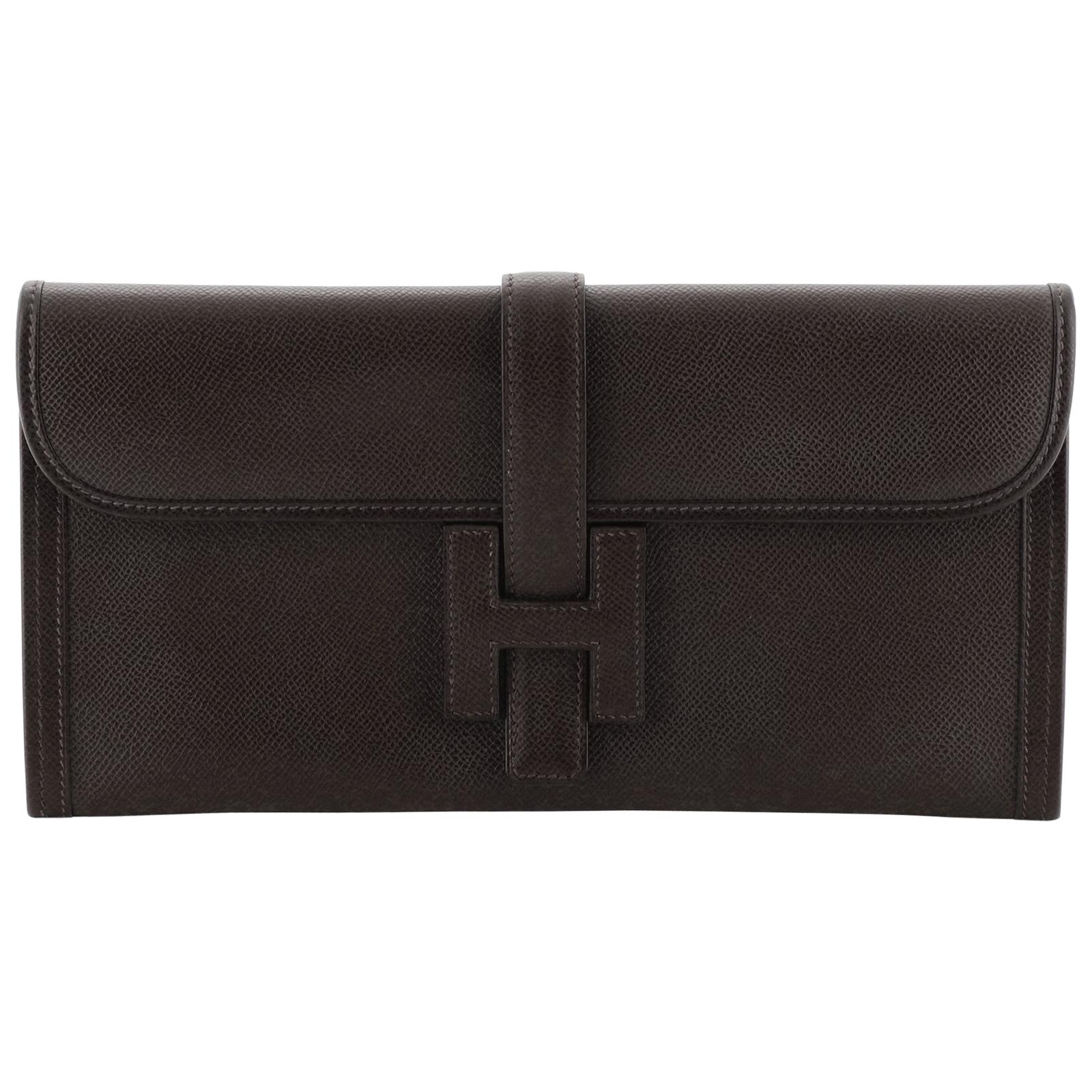 Hermes Jige Elan Clutch Epsom 29 