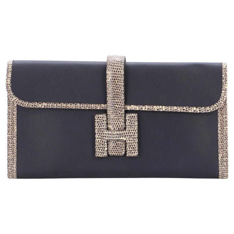 Leather Exotic Clutch - 31 For Sale on 1stDibs