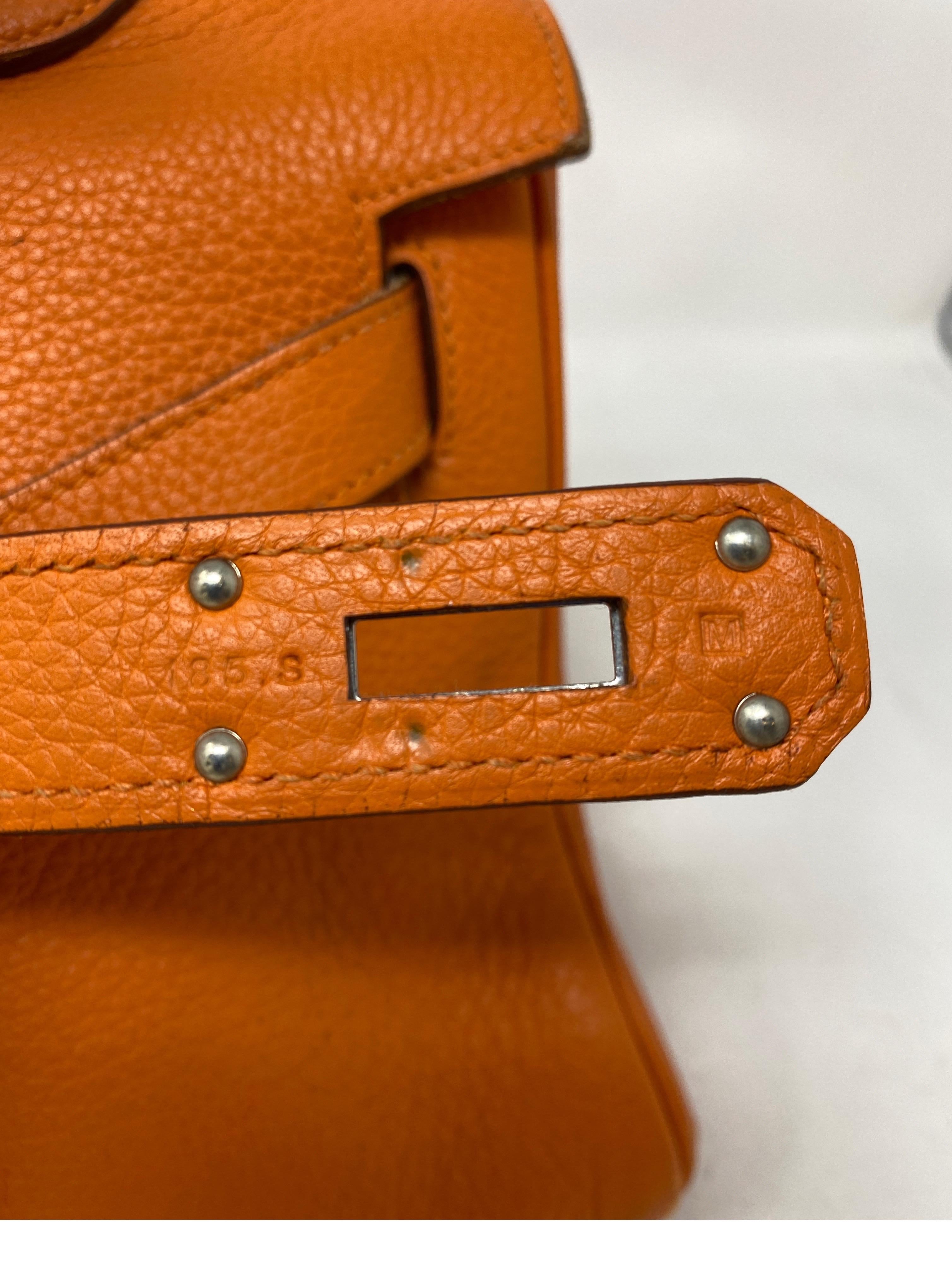 Hermes JPG Orange Bag  12